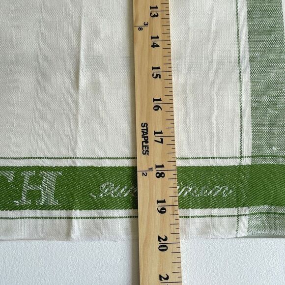 B Altman & Co Vintage 4 Piece Tea Towel Set Pure Linen 29.5"x20" NWT - Picture 8 of 8